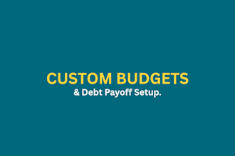 organize your financial records and data