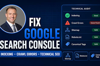 fix google search console errors and technical SEO issues