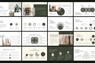 design premium non profit impact pitch deck for fundraising donor presentation