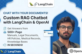 build a rag chatbot to chat with your documents using langchain and openai