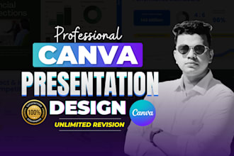 create a professional canva presentation design