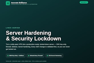 audit and security harden your linux ubuntu or vps server