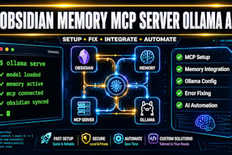 setup fix obsidian memory mcp server ollama ai integration