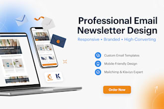 create mailchimp and klaviyo email campaigns, flows, and newsletters