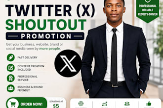 promote your business with powerful twitter shoutouts