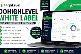 setup and manage gohighlevel website, emails sms automation, sales funnel expert