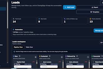 build ai email and SMS follow up systems for your business