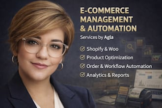manage and automate your online store with professional workflows