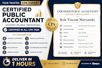 write us cpa letter for mortgage, income verification, or proof of funds