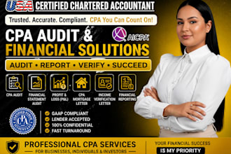 cpa audit, financial statement audit profit and loss CPA mortgage letter, US CPA