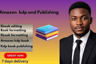 proofread and edit your book for amazon KDP publishing
