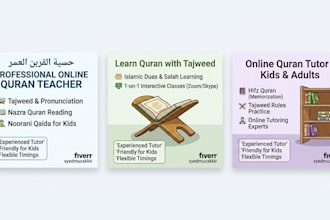 be professional online quran teacher and tajweed tutor