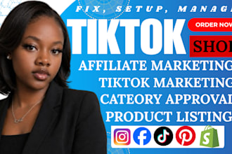 setup tiktok shop fix tiktok dropshipping category approval
