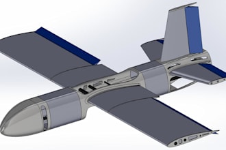 design rc aircraft, vtol drones and perform aerodynamic cfd analysis