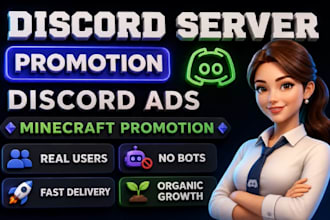 promote your gaming discord server, fivem, rust, dayz, minecraft promotion