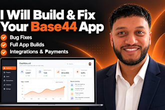 build or fix your base44 app