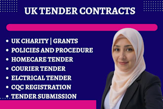 win UK domiciliary care tender contracts, cqc registration, uk charity grant
