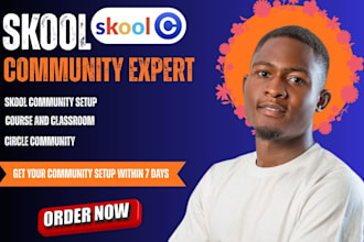 setup skool community skool online course skool community manager skool