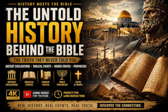 create ai bible story content for youtube automation