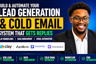 setup clay com lead generation, data enrichment and instantly ai automation