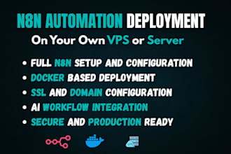 deploy n8n automation on your own vps or server