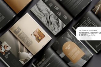 design canva online course PDF design client onboarding business workbook