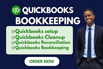 do quickbooks clean up, setup and bookkeeping in quickbooks
