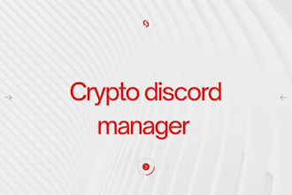 manage your crypto discord community professionally