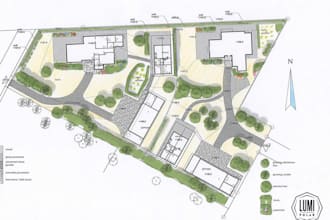 design architectural, plot plan and landscape layout