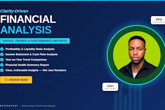 perform financial analysis and prepare a financial performance report