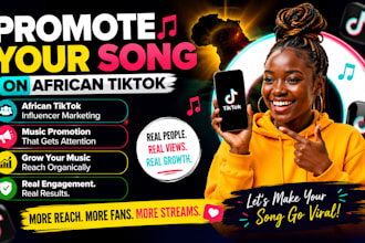 connect your song with african tiktok influencers for music marketing