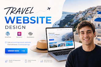 design tour travel website travel agency website booking website