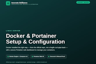 install docker and deploy self hosted apps on your server