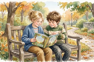 hand drawn watercolor book illustration watercolor book illustration