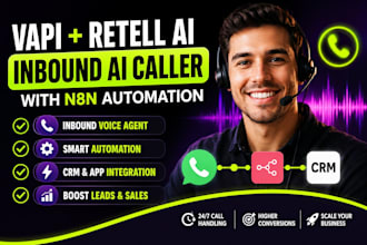 set up vapi inbound ai voice caller retell ai with n8n ai automation