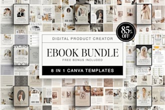 design canva PDF guide, training manual, sop manual, employee, company handbook