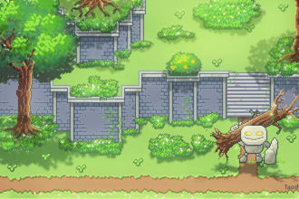 create custom tilemap tileset rpg maker mv mz 2d top down pixel art pokemon