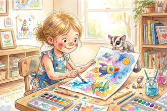 children story book, book illustration story book children story book kids story