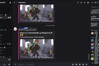 create a custom discord server community for you