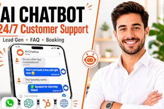 build an ai chatbot for customer support and lead generation automation