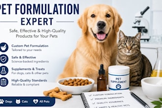 do natural pet care dog and cat formulation pet food packaging label pouch