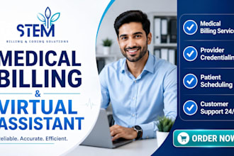 handle medical billing claims scheduling and patient support services