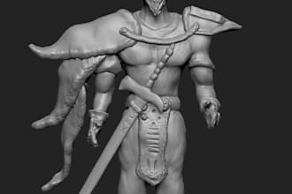 create 3d character models