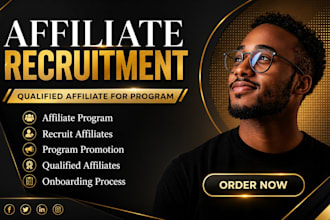 recruit converting affiliate for affiliate program link promo affiliate recruit