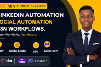 linkedin automation ai n8n social media automation n8n social media automation