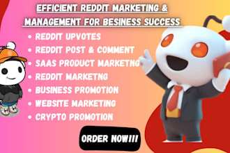 do reddit seo post fr ecommerce business website marketing saas ai app promotion