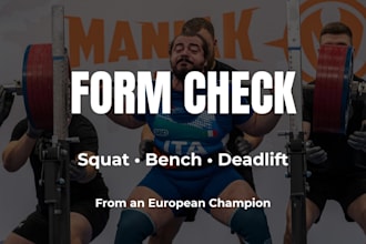 analyze your squat, bench press or deadlift technique