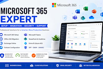 set up microsoft 365, office 365, exchange online and business email