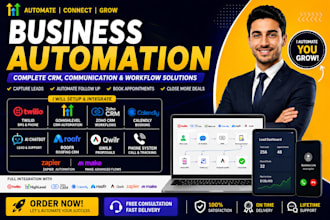 twilio ghl zoho calendly ai chatbot crm roofr phone system qwilr zapier odoo crm
