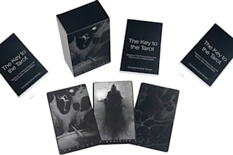 design custom tarot cards, oracle decks, and card game illustrations